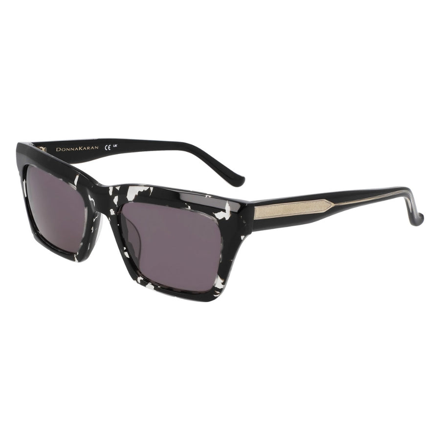 DONNA KARAN 515S 010 - Black Cateye Sunglasses for Women