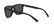 ARMANI EXCHANGE 4080S 80786G - Black Square Sunglasses for Men