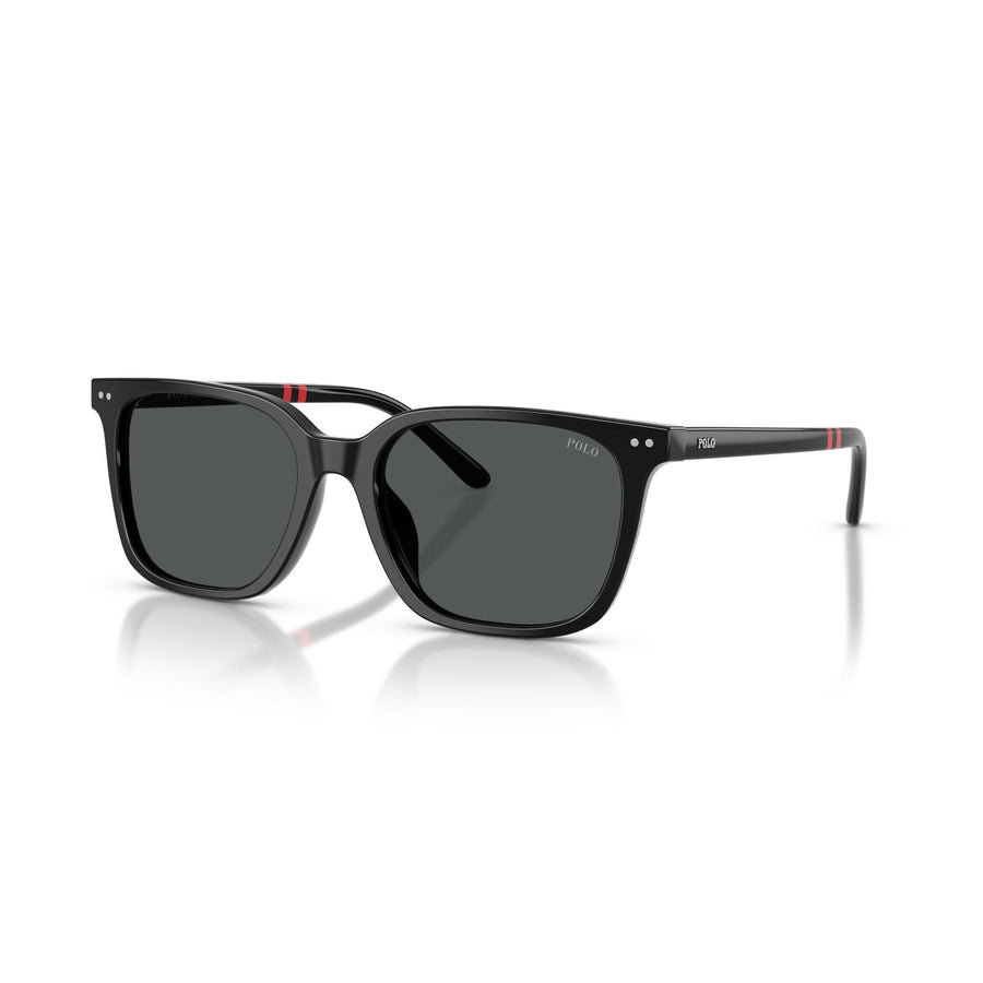 POLO RALPH LAUREN 4235U 500187 - Black Rectangle Sunglasses for Men