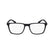 CALVIN KLEIN 19573 001 - Black Rectangle Eyeglasses for Men