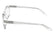 CALVIN KLEIN 25546 970 - Transparent Rectangle Eyeglasses for Men