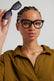 CARRERA CA 3098/C 807 - Black Square Eyeglasses for Women