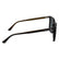 CALVIN KLEIN 25537S 001 - Black Square Sunglasses for Women