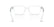 ARMANI EXCHANGE 3130U 8235 - Transparent Rectangle Eyeglasses for Men