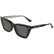 CALVIN KLEIN JEANS 25531 MAG-SET+CLIP 001 - Black Cateye Eyeglasses for Women