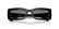 VOGUE 5674S W44/11 - Black Rectangle Sunglasses for Women