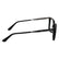 CALVIN KLEIN 25517 001 - Black Rectangle Eyeglasses for Men
