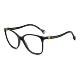 CAROLINA HERRERA HER 0396 807 - Black Square Eyeglasses for Women