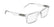 CALVIN KLEIN JEANS 26612 971 - Transparent Rectangle Eyeglasses for Men