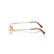 MIU MIU 53WV 5AK1O1 - Gold Oval Eyeglasses for Women