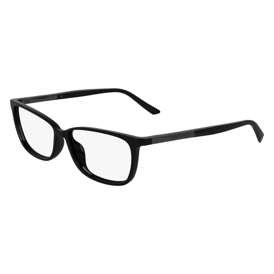 CALVIN KLEIN 24546 001 - Black Rectangle Eyeglasses for Men