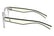 CALVIN KLEIN JEANS 25302 971 - Transparent Rectangle Eyeglasses for Kids