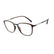 GIORGIO ARMANI 7276U 6239 - Brown / Torto Square Eyeglasses for Men