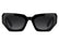 MARC JACOBS MARC 851/S 807 - Black Rectangle Sunglasses for Women