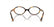 MIU MIU 01XV VAU1O1 - Brown / Torto Oval Eyeglasses for Women