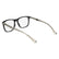 CALVIN KLEIN 23548 001 - Black Rectangle Eyeglasses for Men