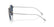 GIORGIO ARMANI 6068 300380 - Oxide / Gunmetal Round Sunglasses for Men