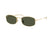 RAY BAN 3832 001/31 - Gold Oval Sunglasses for Men