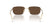 RAY BAN 3768 001/73 - Gold Rectangle Sunglasses for Men