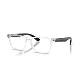 RAY BAN 7025 5943 - Transparent Rectangle Eyeglasses for Men
