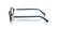 MIU MIU 01XV 08Q1O1 - Blue / Navy Oval Eyeglasses for Women