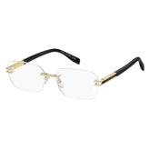 MARC JACOBS MARC 909 RHL - Black Rectangle Eyeglasses for Men