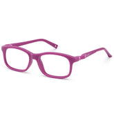 NANO SLEEK ARCADE 3111048 - Mauve Rectangle Eyeglasses for Kids