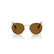 RAY BAN 3447 927533 - Brown Round Sunglasses for Men