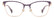 CAROLINA HERRERA HER 0398 BSU - Gold Cateye Eyeglasses for Women