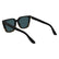 CALVIN KLEIN 25500S 006 - Black Square Sunglasses for Men
