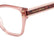 CAROLINA HERRERA HER 0368 35J - Pink Square Eyeglasses for Women